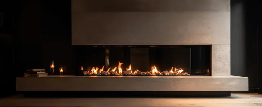 Gas Fireplace Ember Bed Design Services in West Palm Beach, Florida