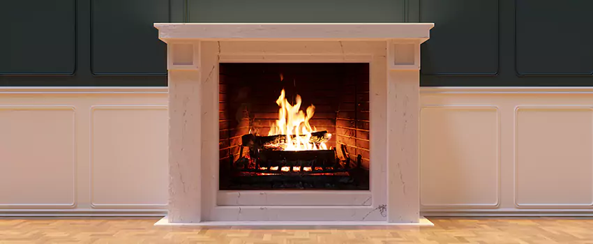 Open Flame Wood-Burning Fireplace Installation Services in West Palm Beach, Florida