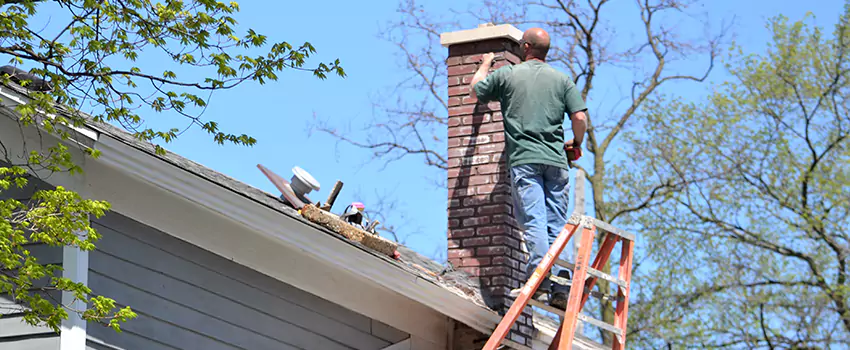 Vinyl and PVC Chimney Flashing Installation in West Palm Beach, FL