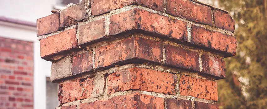 Cracked Chimney Bricks Repair Cost in West Palm Beach, Florida